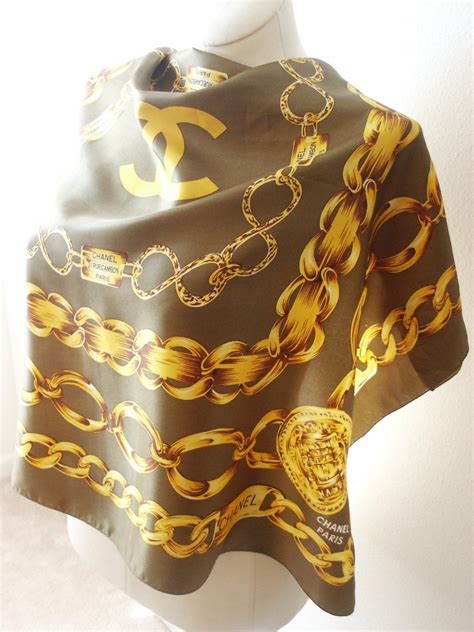 chanel 31 rue cambon paris scarf|Vintage Chanel 31 Rue Cambon Paris Silk Scarf Black .